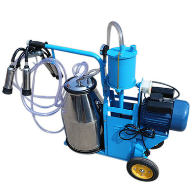 Ordeñadoras automáticas de la vaca lechera de 9J-II 550W 380V con dos cubos