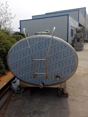 Refrigerador eléctrico de la leche del bulto del depósito de leche de 1000 litros de la granja lechera