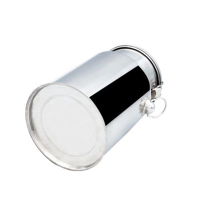 El paquete Customrized Logo Silver 10L SS ordeña para poder el envase de acero inoxidable de la leche