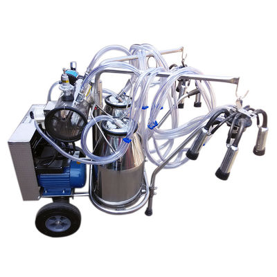 Manual electrónico comercial grande de la ordeñadora de la cabra de la granja 20~24pcs/H de la lechería