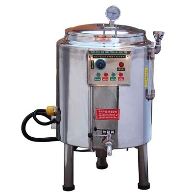 Equipo más seguro inoxidable de la pasterización del acero pequeño para la leche y el jugo