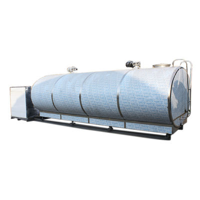 Litro de acero inoxidable del tanque 500-10000 del enfriamiento de la leche de la alta capacidad