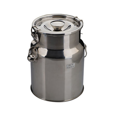 Envase de acero material de la leche 316L de la categoría alimenticia con el cubo del cubo de la tapa