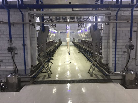 Equipo electrónico del metro de la sala de ordeño de la raspa de arenque de la vaca de la cabra de la planta