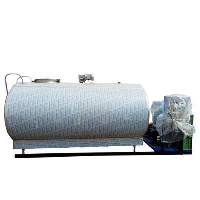Refrigerador de acero inoxidable de la leche de la resistencia a la corrosión 8000L con el material de la categoría alimenticia