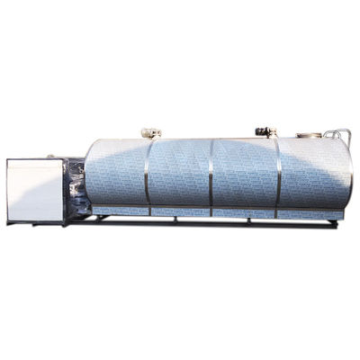 El tanque de acero inoxidable del enfriamiento de la leche de Mini Refrigerated Fresh Cow Bulk 1500 litros