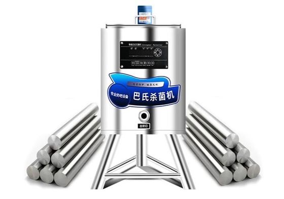Material de acero inoxidable de la máquina del pasteurizador de la leche de la resistencia a la corrosión 100L