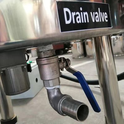 500L ninguna máquina de acero inoxidable del pasteurizador del moho con tecnología avanzada