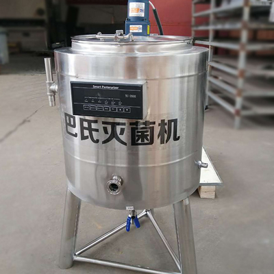 pequeña Mini Milk Pasteurizer Machine Dairy planta Juice Beer del yogur de 50L