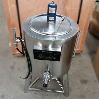 pequeña Mini Milk Pasteurizer Machine Dairy planta Juice Beer del yogur de 50L