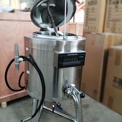 pequeña Mini Milk Pasteurizer Machine Dairy planta Juice Beer del yogur de 50L