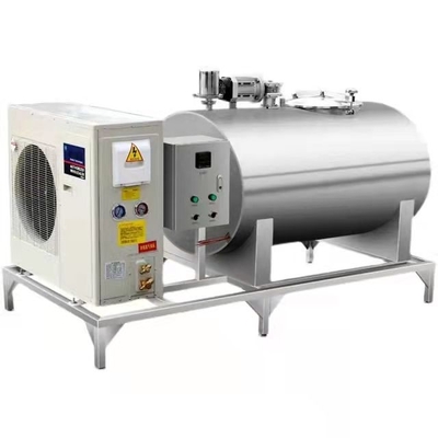1000 litros de la leche del enfriamiento del tanque de la leche de equipo de acero inoxidable del enfriamiento para la leche a granel