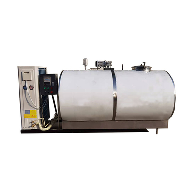 1000l acero inoxidable del refrigerador 2000l del bulto de la leche de la unidad cruda del enfriamiento
